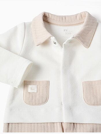 Combinaison matelassée en coton