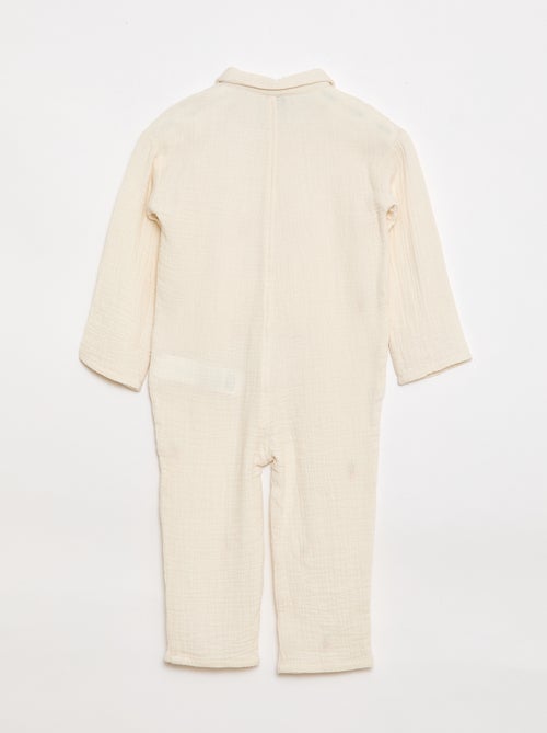 Combinaison motif all-over en coton - Kiabi