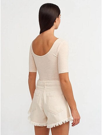 Combinaison moulante en coton dilvin