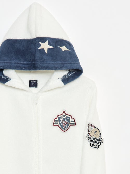 Combinaison nuit à capuche animée - Kiabi