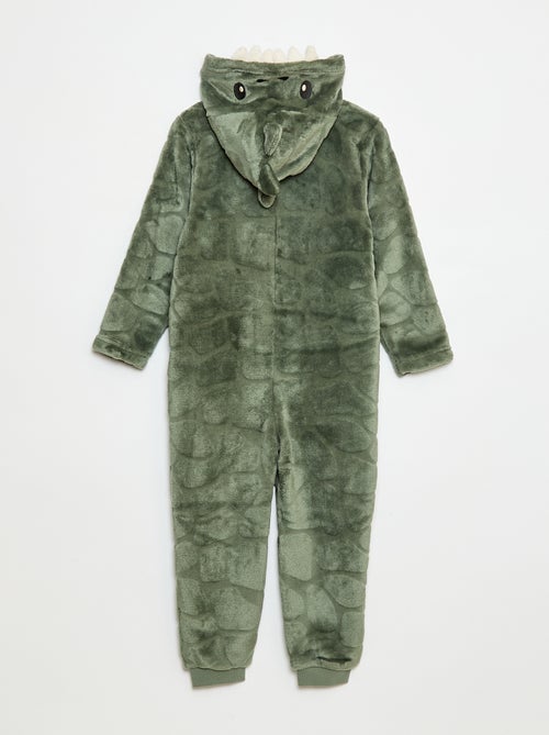 Combinaison nuit à capuche animée - Kiabi