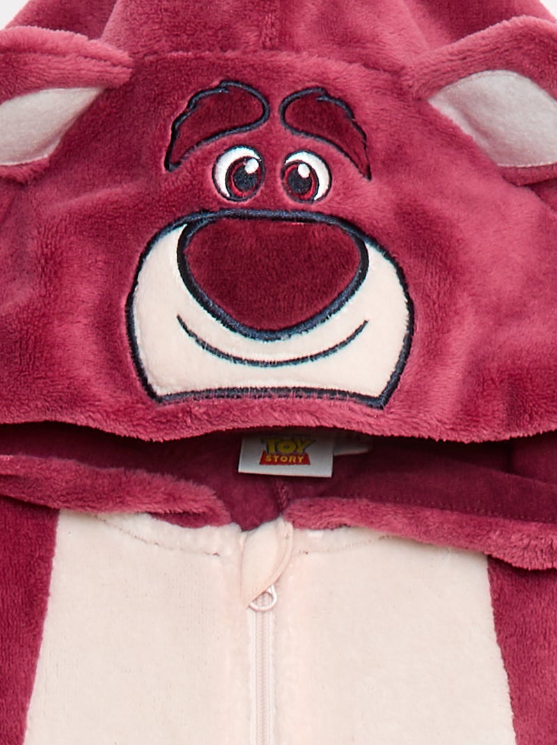 Combinaison nuit 'Disney' 'Lotso' en polaire animé Rose - Kiabi