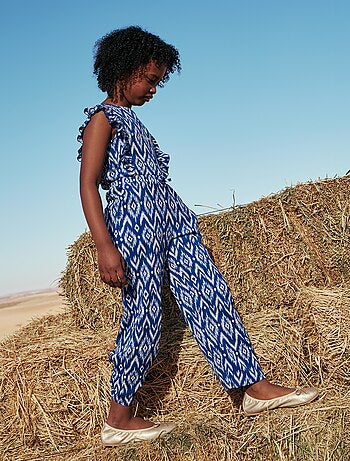 Combinaison pantalon à manches courtes