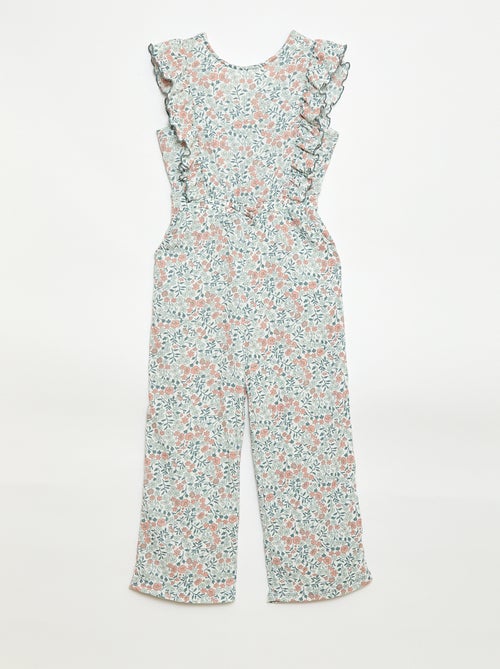 Combinaison pantalon à manches courtes - Kiabi