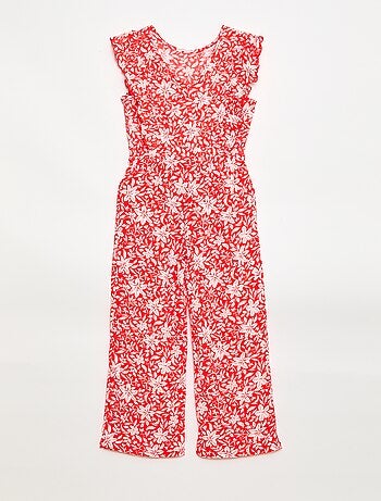 Combinaison pantalon à manches courtes