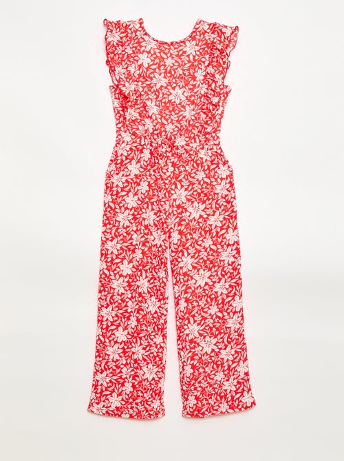 Combinaison pantalon à manches courtes - Kiabi