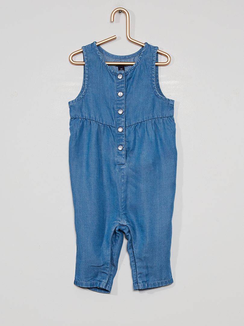 Combinaison en denim - Bleu - Kiabi - 30.00€