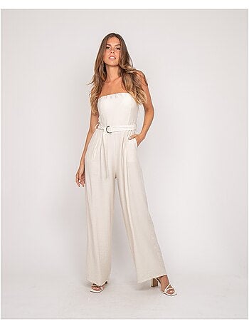 Combinaison pantalon bustier EVILIA