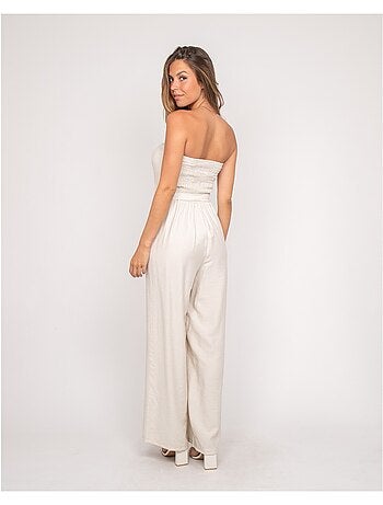 Combinaison pantalon bustier EVILIA