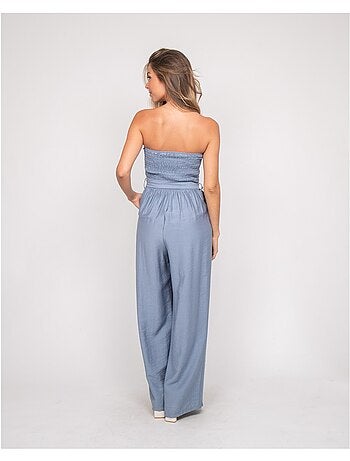 Combinaison pantalon bustier EVILIA