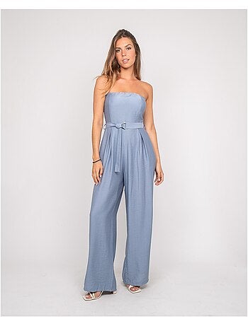 Combinaison pantalon bustier EVILIA