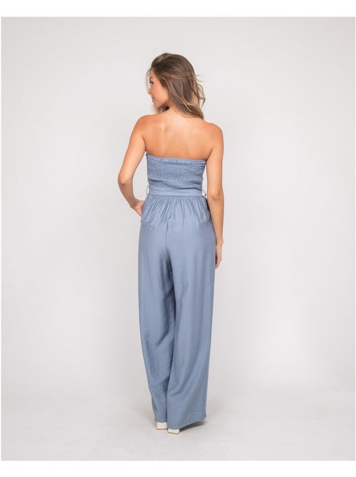 Combinaison pantalon bustier EVILIA - Kiabi