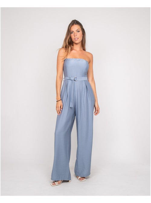 Combinaison pantalon bustier EVILIA - Kiabi