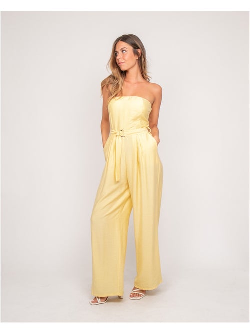 Combinaison pantalon bustier EVILIA - Kiabi