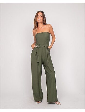 Combinaison pantalon bustier EVILIA