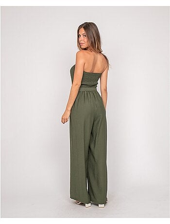 Combinaison pantalon bustier EVILIA
