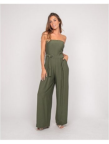 Combinaison pantalon bustier EVILIA