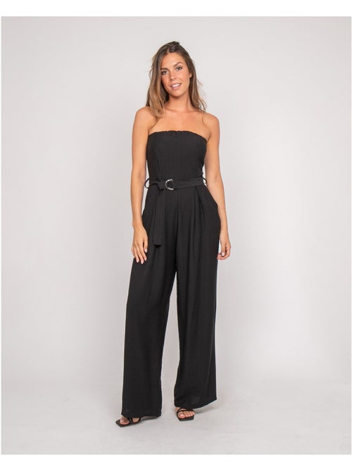 Combinaison pantalon bustier EVILIA - Kiabi