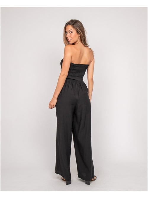 Combinaison pantalon bustier EVILIA - Kiabi