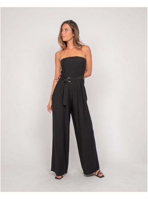 Combinaison pantalon bustier EVILIA - Kiabi