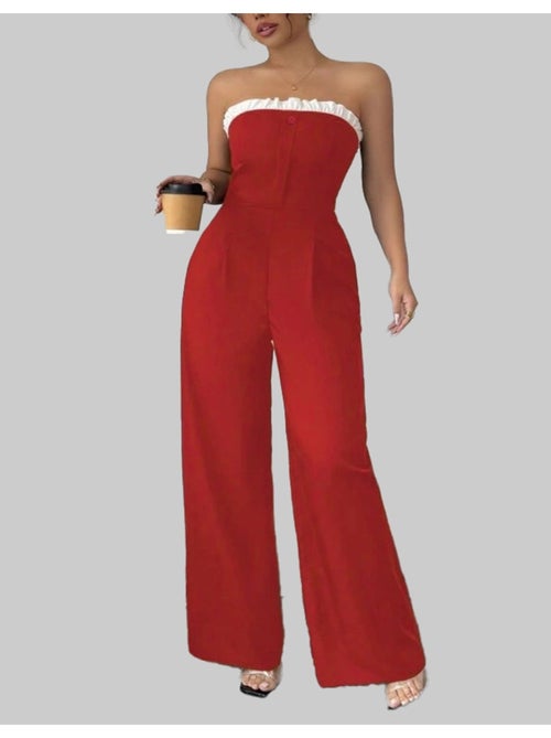 Combinaison Pantalon Bustier Kebello - Kiabi