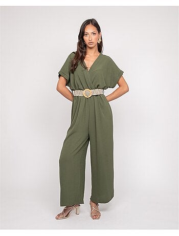 Combinaison pantalon cache cœur EVALA