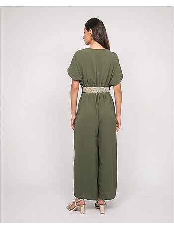 Combinaison pantalon cache cœur EVALA
