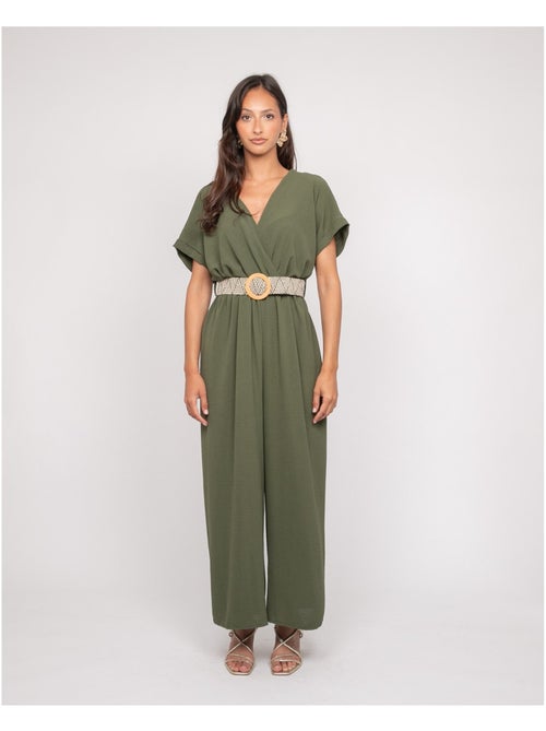 Combinaison pantalon cache cœur EVALA - Kiabi Combinaison pantalon cache cœur EVALA - Kiabi
