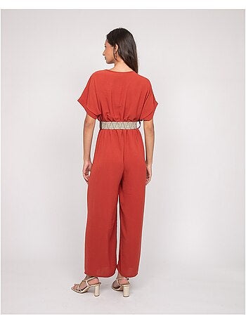 Combinaison pantalon cache cœur EVALA