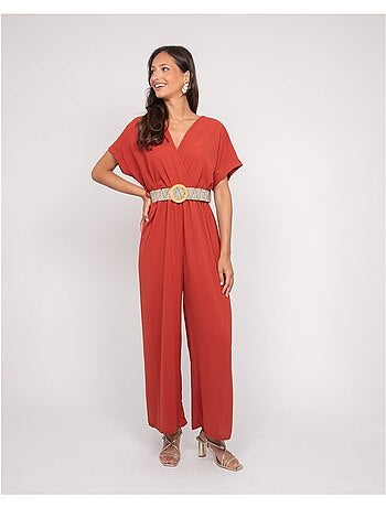 Combinaison pantalon cache cœur EVALA