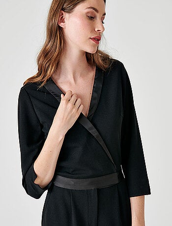 Combinaison pantalon détails satinés - damart