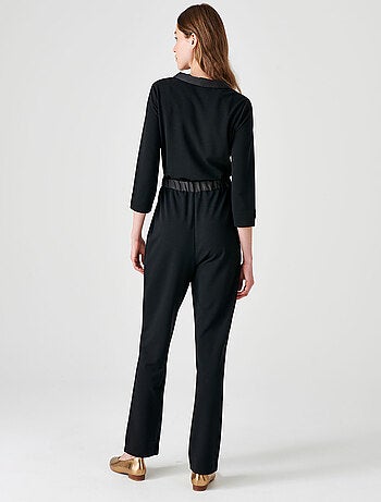 Combinaison pantalon détails satinés - damart