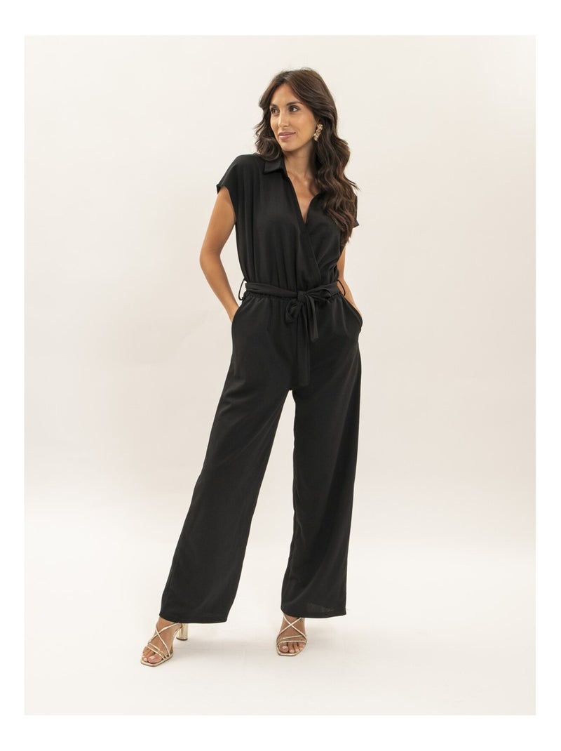 Combinaison pantalon EBIANE Noir - Kiabi