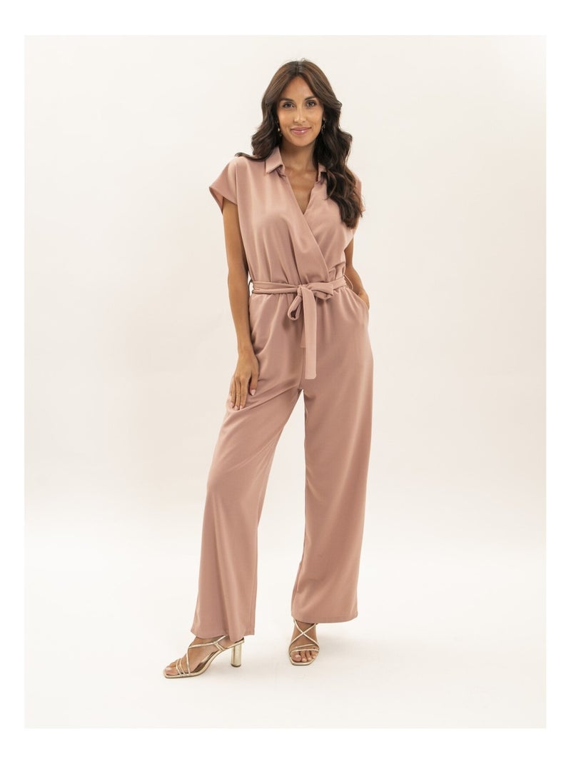 Combinaison pantalon EBIANE Rose - Kiabi