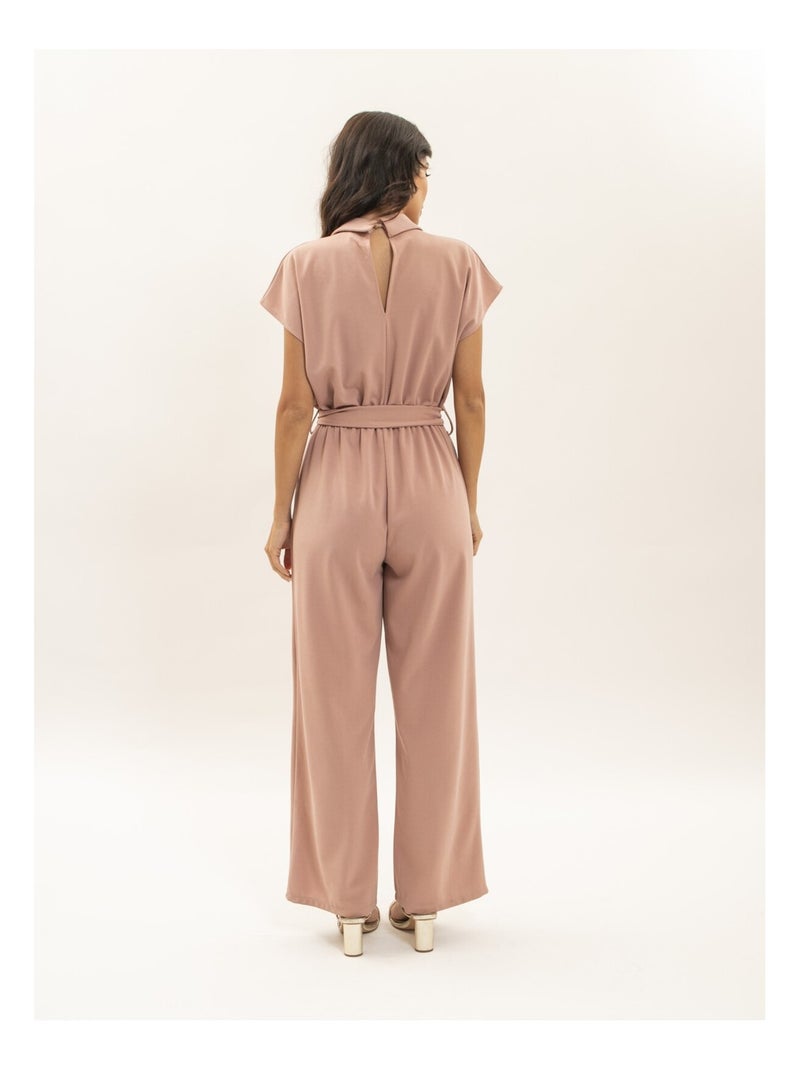 Combinaison pantalon EBIANE Rose - Kiabi