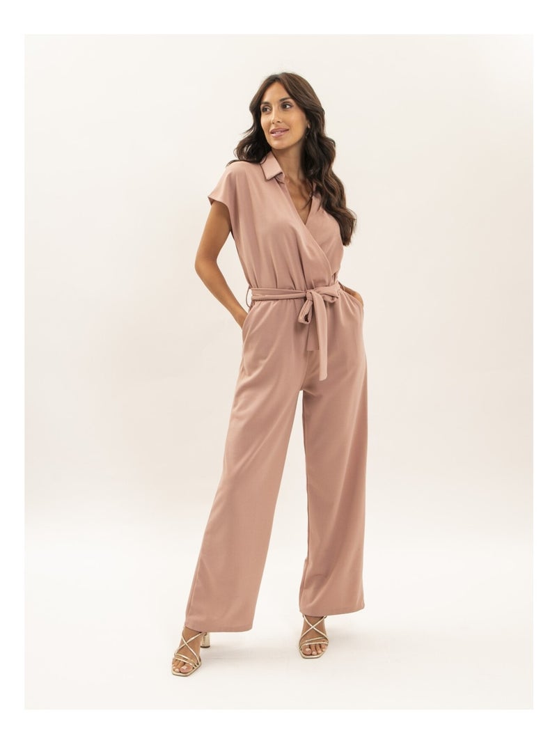 Combinaison pantalon EBIANE Rose - Kiabi