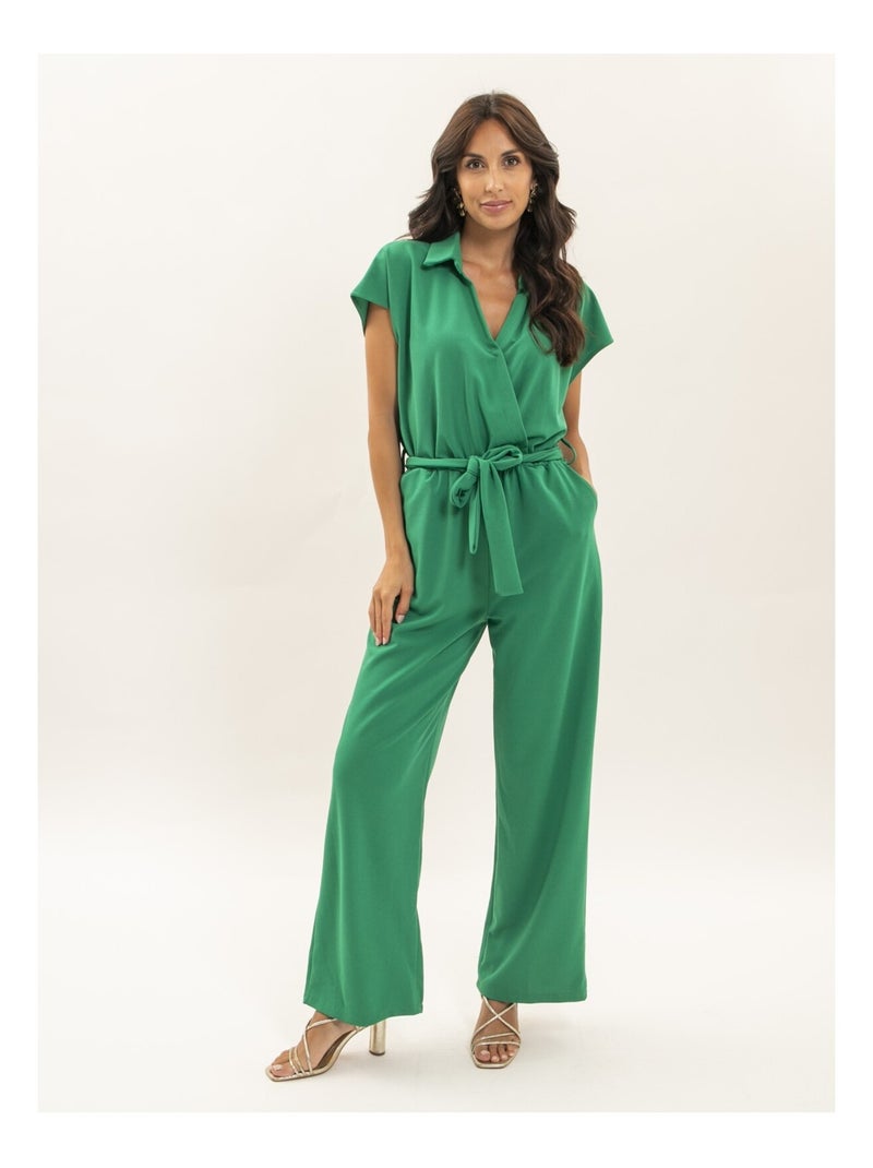 Combinaison pantalon EBIANE Vert - Kiabi