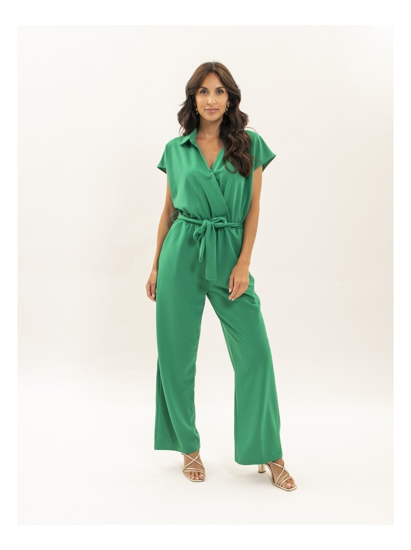 Combinaison pantalon EBIANE Vert - Kiabi