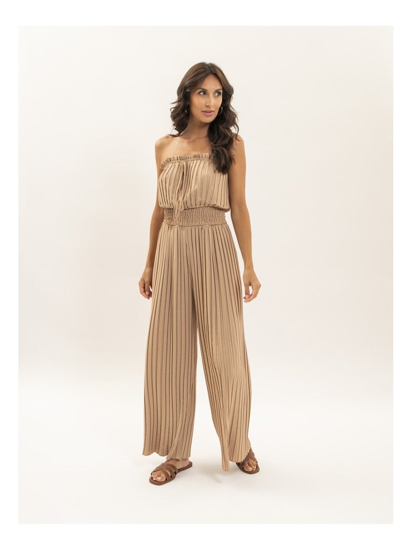 Combinaison pantalon EBOLNA Beige - Kiabi