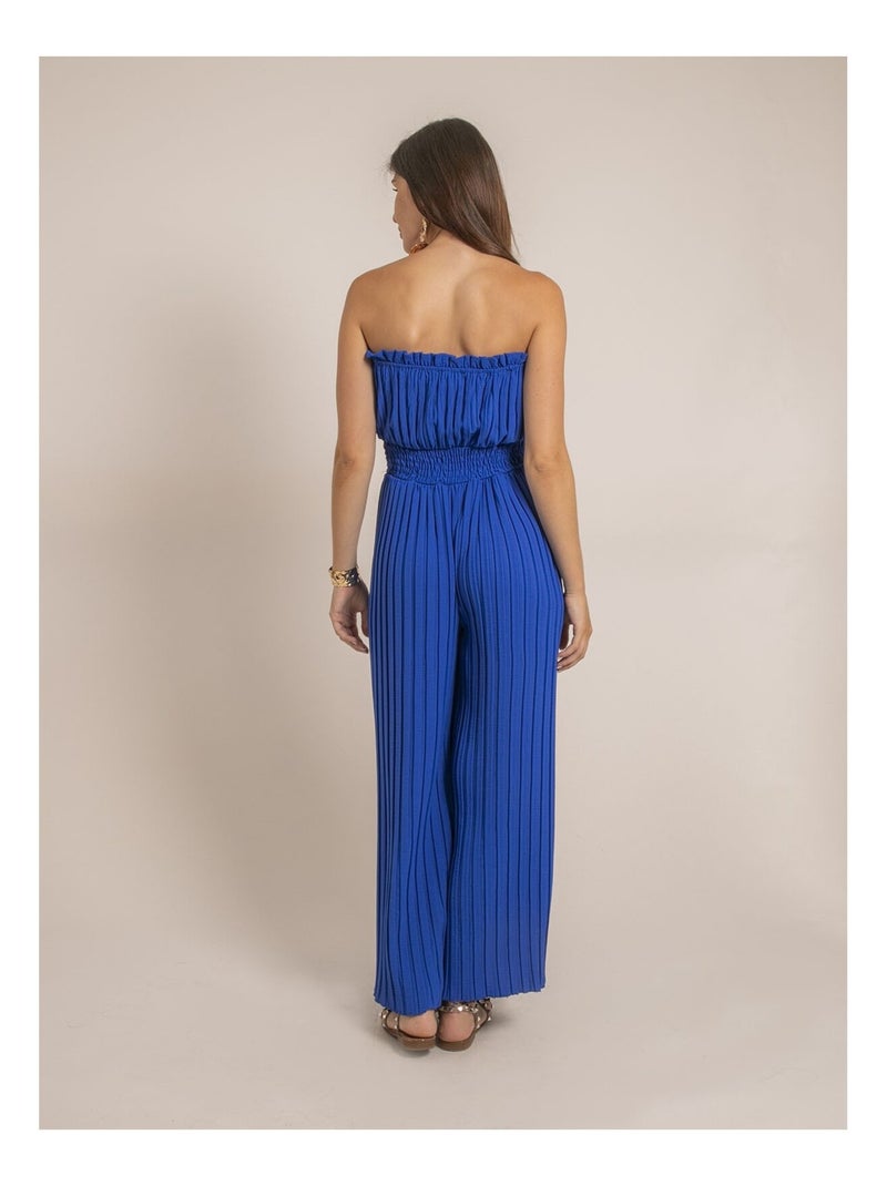 Combinaison pantalon EBOLNA Bleu - Kiabi