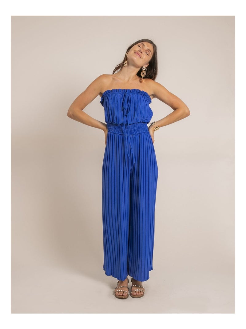 Combinaison pantalon EBOLNA Bleu - Kiabi