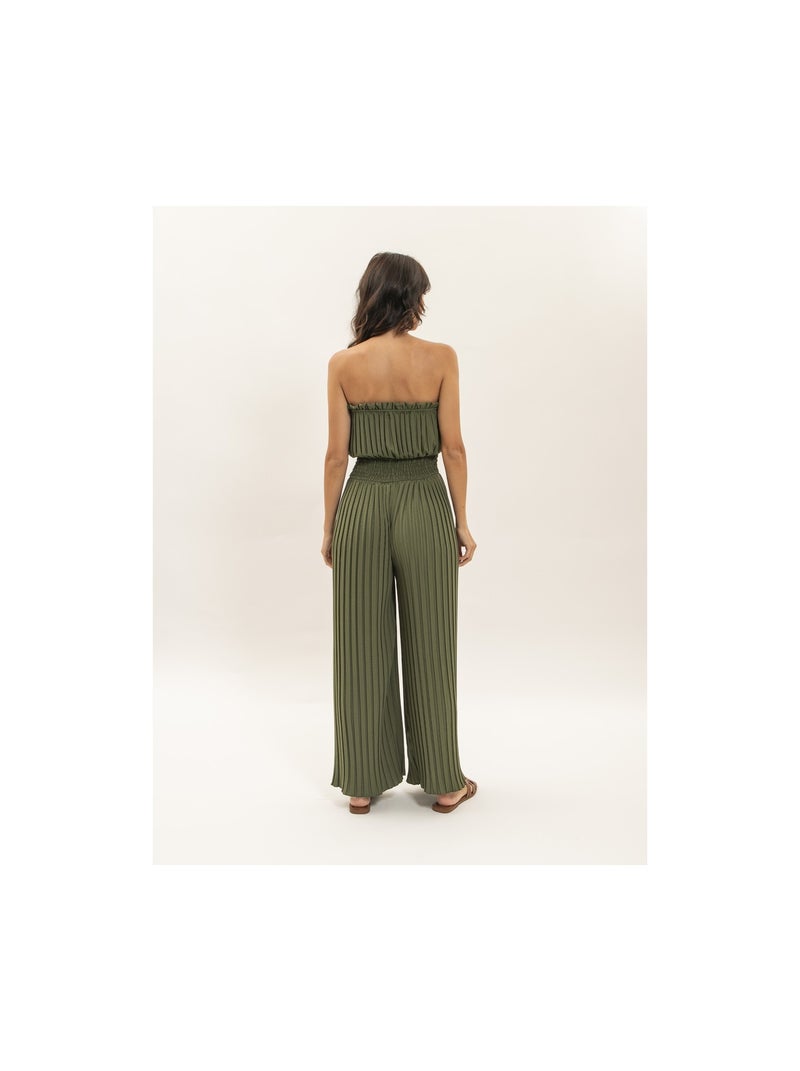 Combinaison pantalon EBOLNA Kaki - Kiabi