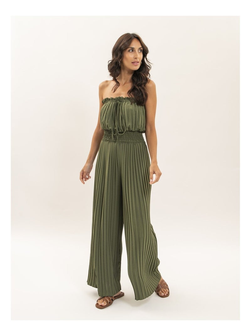 Combinaison pantalon EBOLNA Kaki - Kiabi