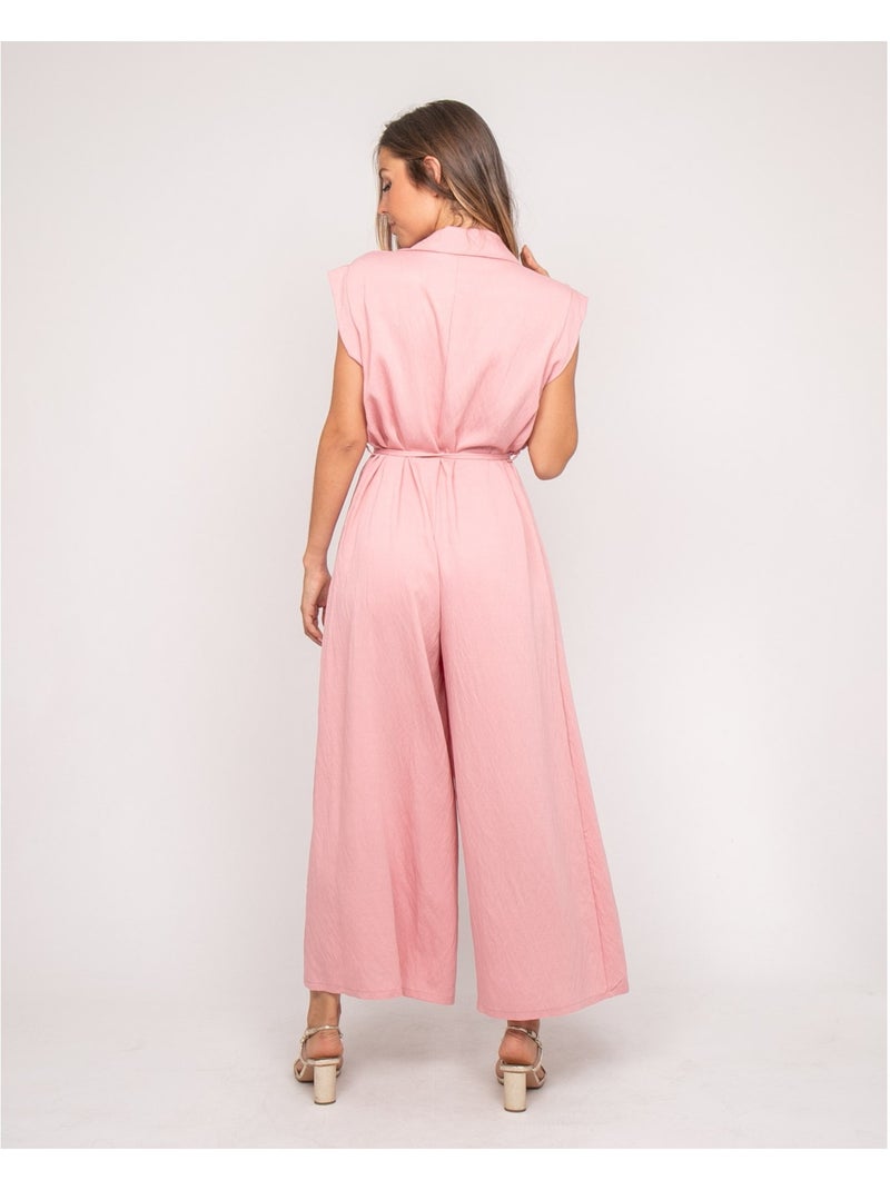 Combinaison pantalon EMANU Rose - Kiabi