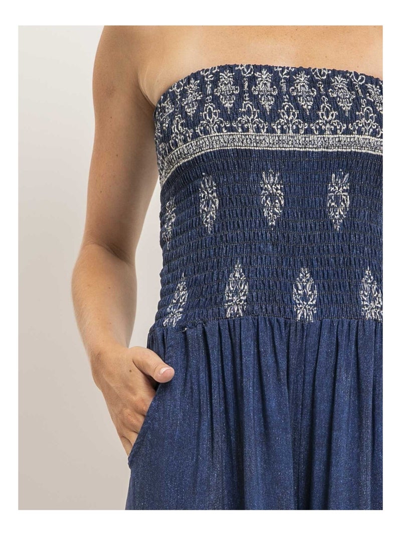 Combinaison pantalon EMILVA Bleu roi - Kiabi