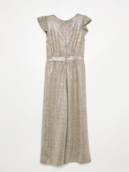 Combinaison pantalon en maille brillante - Kiabi