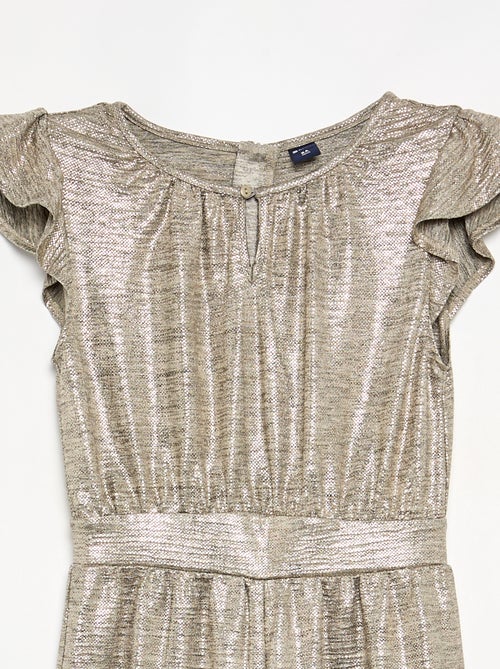 Combinaison pantalon en maille brillante - Kiabi