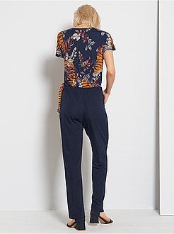 Combinaison pantalon imprimé - Kiabi