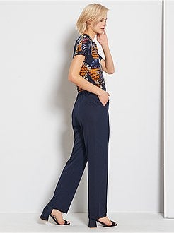Combinaison pantalon imprimé - Kiabi