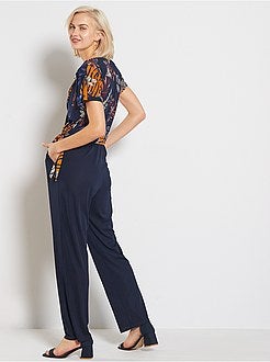 Combinaison pantalon imprimé - Kiabi